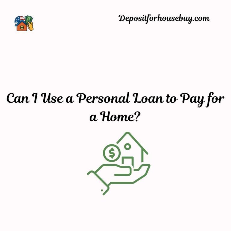 Can I Use a Personal Loan to Pay for a Home?