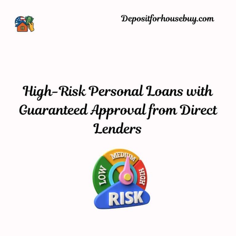 High-Risk Personal Loans with Guaranteed Approval from Direct Lenders