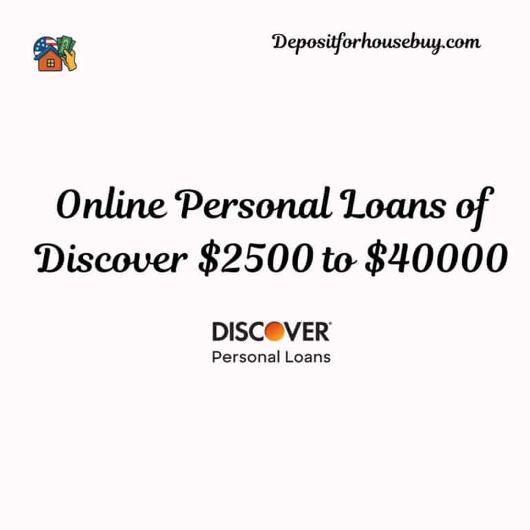 Online Personal Loans of Discover $2500 to $40000